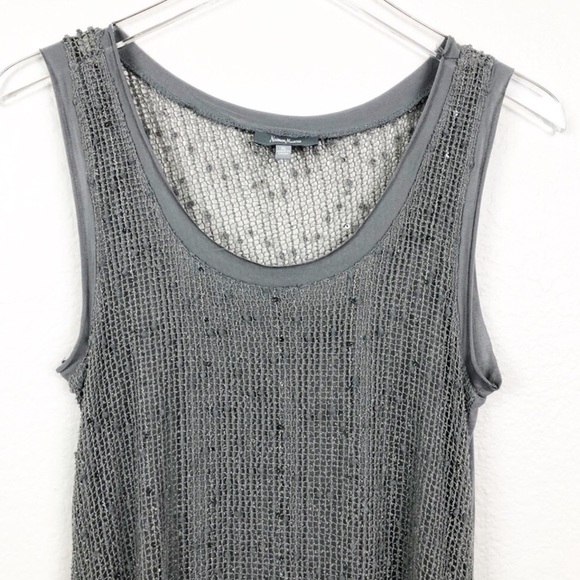 Neiman Marcus Open Knit w/ Sequins Tunic Size S - Picture 6 of 7